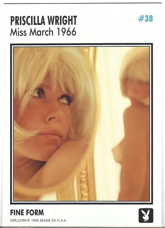 Dans Cards Couples Playboy Centerfolds March Edition Priscilla Wright Card 38 Dans Cards Couples Playboy Centerfolds March Edition Priscilla Wright Card 38