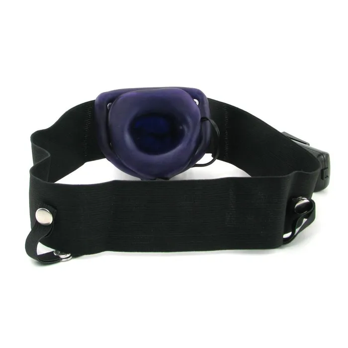 Female Sex Toys Fetish Fantasy Unisex Hollow 6 Inch Vibrating StrapOn Pipedream