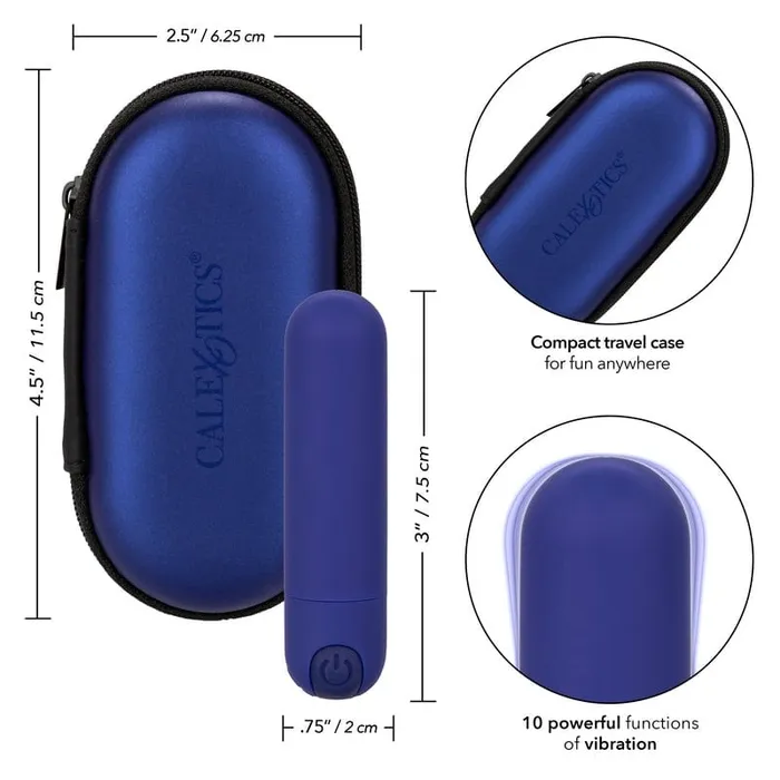 CALEXOTICS Vibrators Calexotics Hideaway Bullet Blue