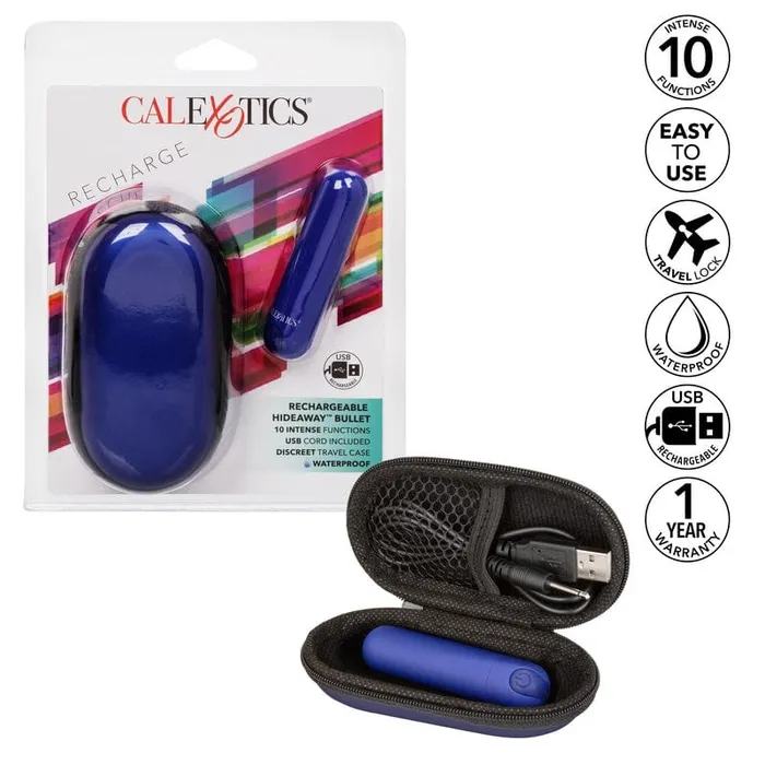 CALEXOTICS Vibrators Calexotics Hideaway Bullet Blue