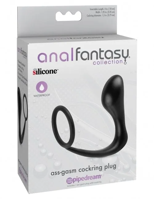 Pipedream Products Anal Fantasy AssGasm Cockring Plug Pipedream Products Anal