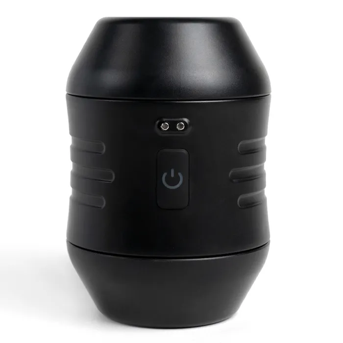 XMen Male Sex Toys XMen Belle Cup Vibrating DoubleSided Pussy Mouth Stroker