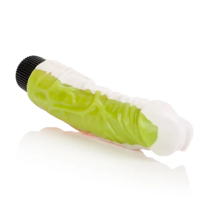 CalExotics Funky Jelly Vibe 8 Inches Orangegreen Vibrators CalExotics Funky Jelly Vibe 8 Inches Orangegreen Vibrators