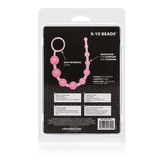 CalExotics X10 Beads Pink Vibrators CalExotics X10 Beads Pink Vibrators