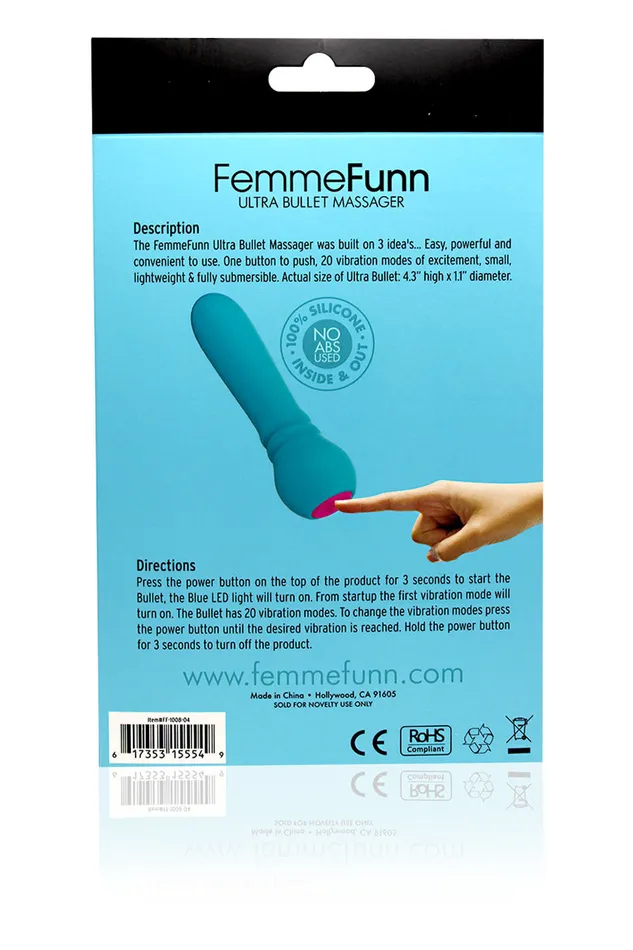 Ultra Bullet Turquoise Femme Funn Female Sex Toys Ultra Bullet Turquoise Femme Funn Female Sex Toys