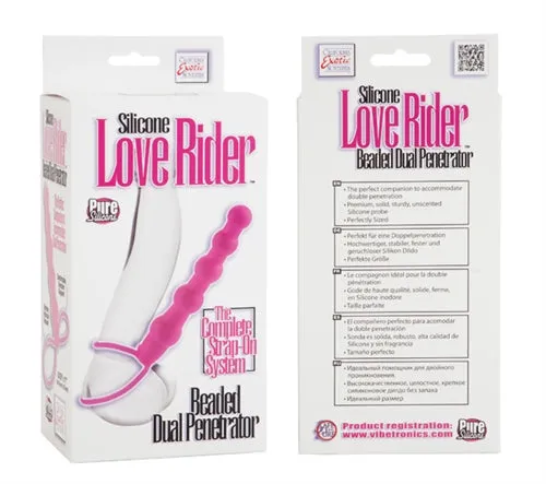 Female Sex Toys Calexotics Silicone Dual Penetration Ring for Double the Fun