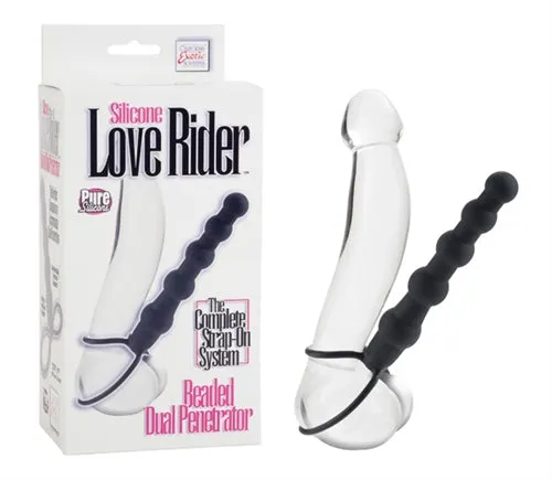 Female Sex Toys Calexotics Silicone Dual Penetration Ring for Double the Fun