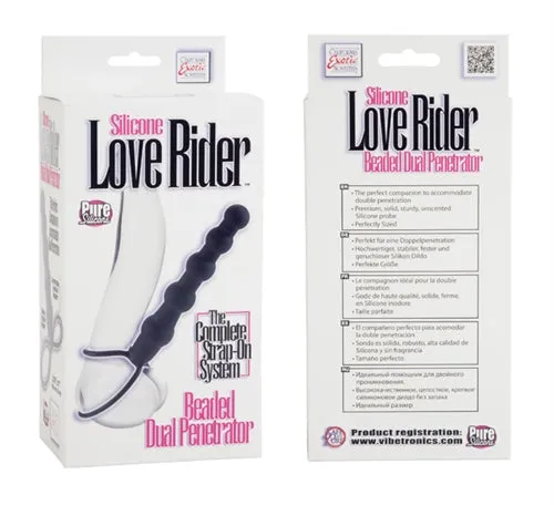 Female Sex Toys Calexotics Silicone Dual Penetration Ring for Double the Fun