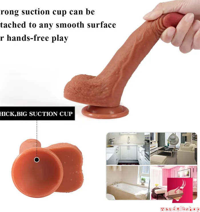 Female Sex Toys Weadultshop 807in Double Layer Silicone Hard Dildo For Men Women Using Female Sex Toys Weadultshop 807in Double Layer Silicone Hard Dildo For Men Women Using