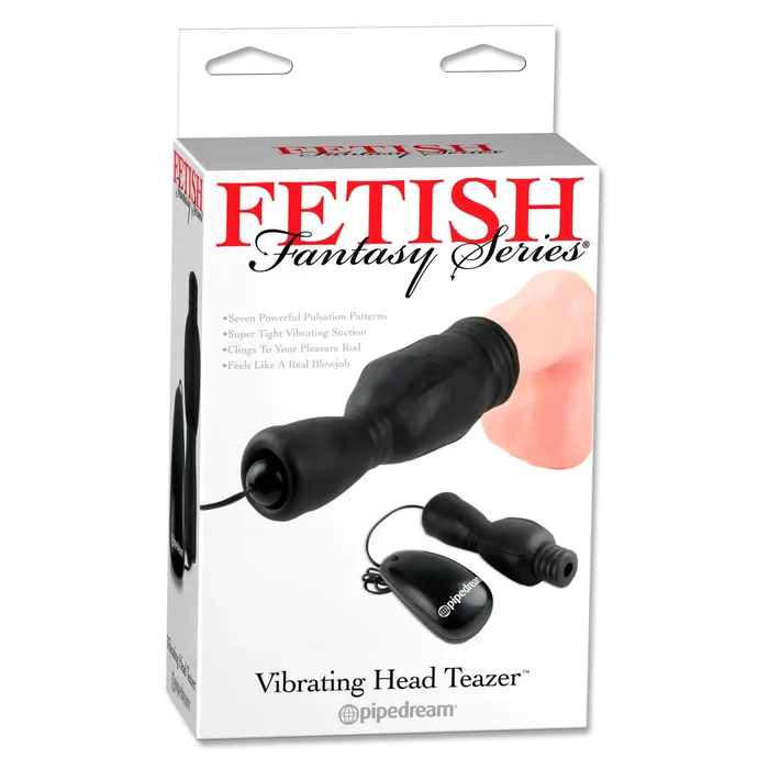 Fetish Fantasy Series Vibrating Head Teazer Black Pipedream Couples Fetish Fantasy Series Vibrating Head Teazer Black Pipedream Couples