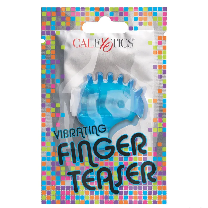 Foil Pack Vibrating Finger Teaser Blue Sale Vibrators Foil Pack Vibrating Finger Teaser Blue Sale Vibrators