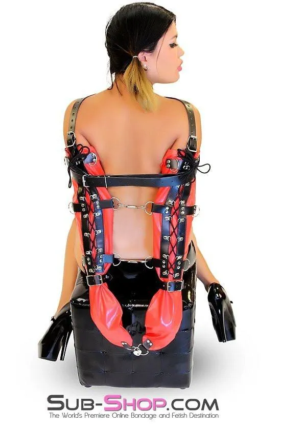 Idea Vibrators 8762BD Deluxe Full Length Armbinder Mittens