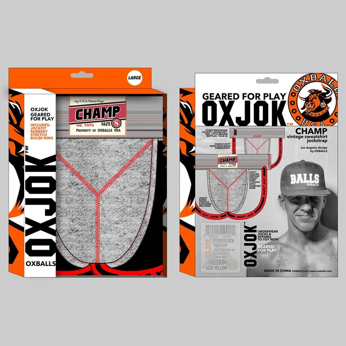 Male Sex Toys Champ Vintage Sweatshirt Jockstrap Gray Heather Xl OXJok Male Sex Toys Champ Vintage Sweatshirt Jockstrap Gray Heather Xl OXJok