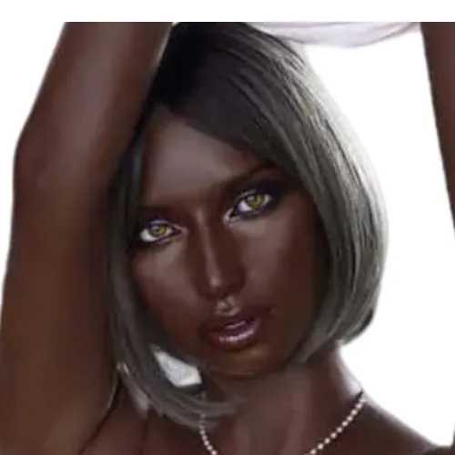 Male Sex Toys H921 Sex Doll HeadSilicone Dark Skin Porn StarIrontech Doll Head Irontech Doll Head