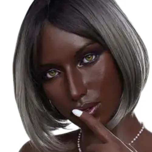 Male Sex Toys H921 Sex Doll HeadSilicone Dark Skin Porn StarIrontech Doll Head Irontech Doll Head